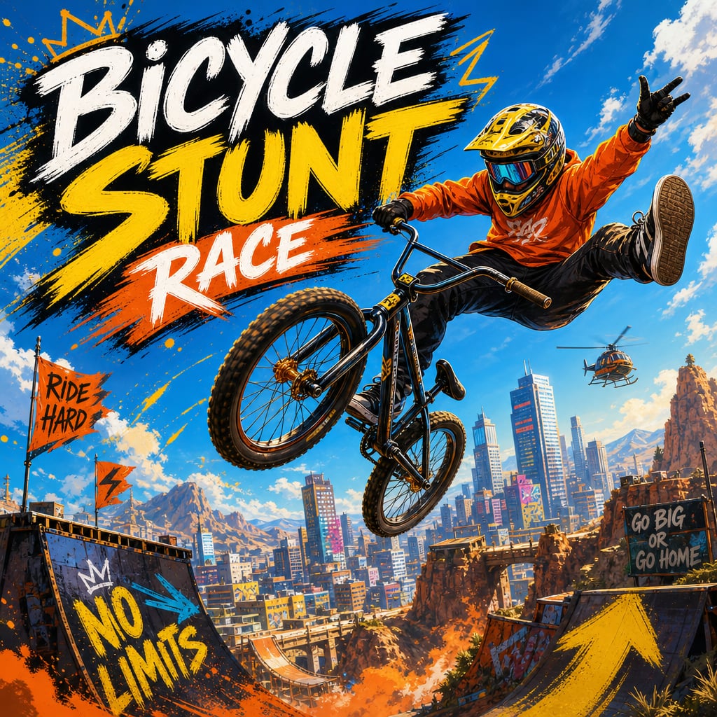 Bicycle Stunt Race